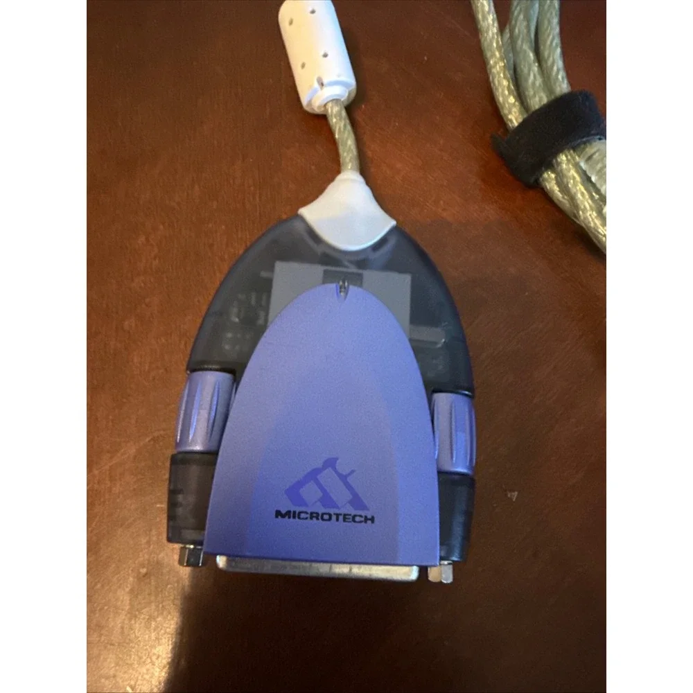Microtech USB-SCSI-DB25 Adapter USB to SCSI Converter Vintage Mac PC